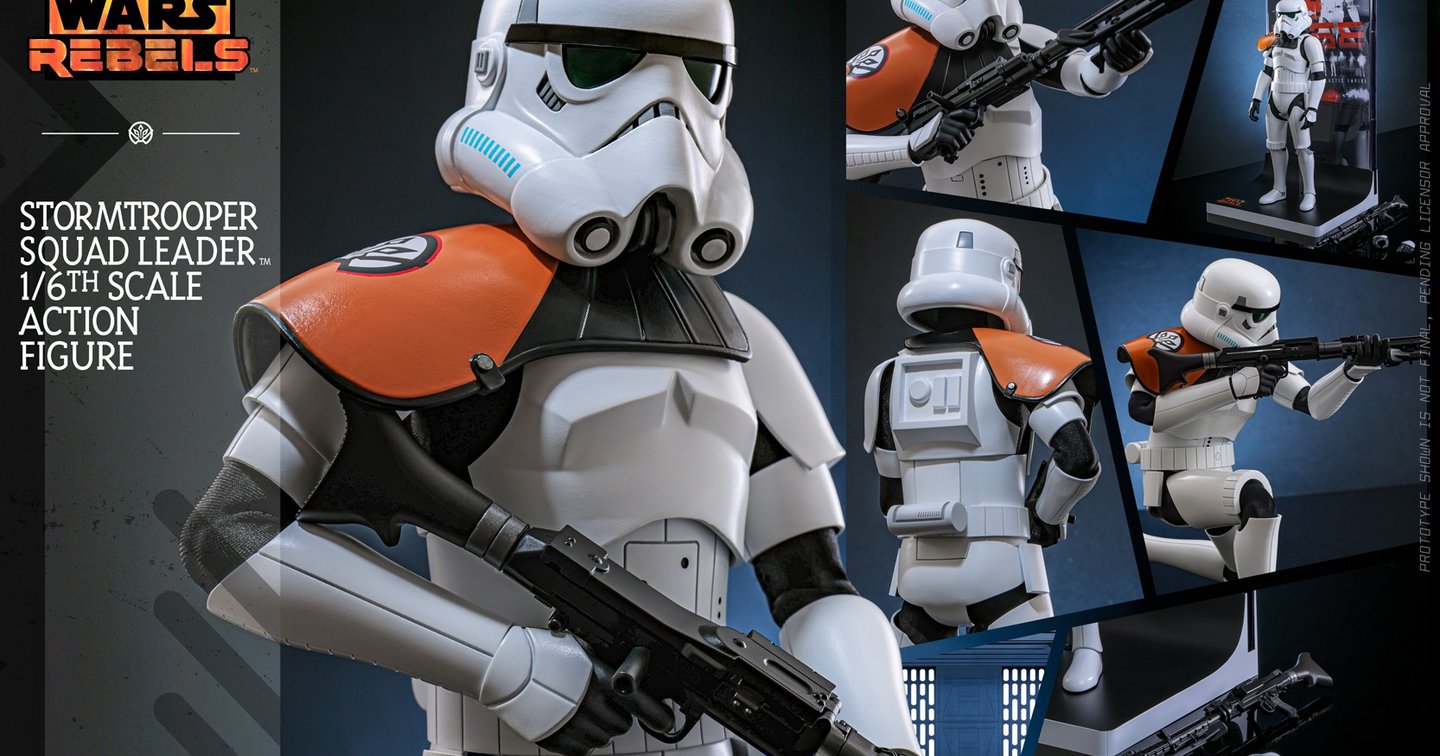 Pre Order Hot Toys Hono Studio Hs Star Wars Rebels Stormtrooper Squad Leader