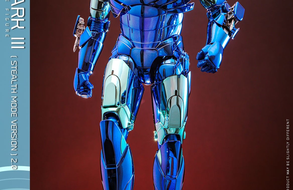 In Stock Hot Toys MMS D Iron Man Mark III Stealth Mode Version Iron Man Th Scale