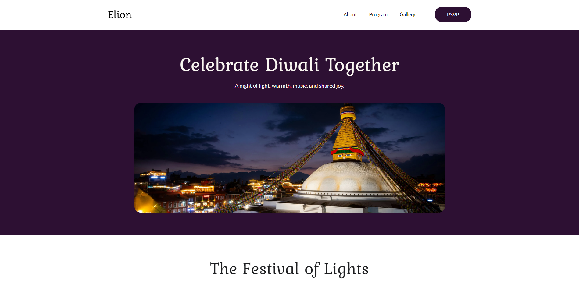 Elion (Diwali festival)