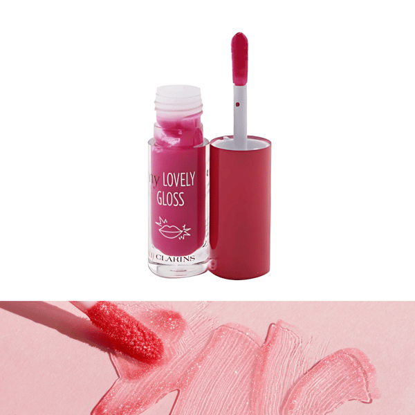 my lovely gloss pink 01 rose clarins