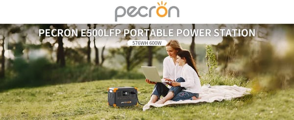 PECRON E500LFP Portable Power Station 600W 576Wh PECRON E500LFP Portable Power Station 600W 576Wh