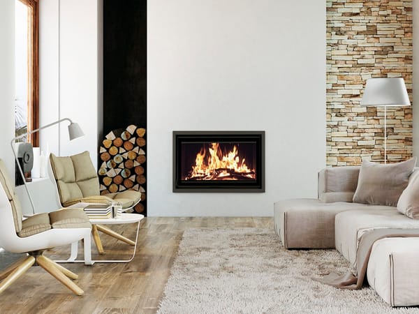 HIDRO CHIMENEA INSERTABLE DE LEÑA TNC 100 ECO EN SALON HIDRO CHIMENEA INSERTABLE DE LEÑA TNC 100 ECO EN SALON