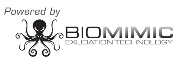 Bio mimic exudation technology soil prebiotic biostimulant logo