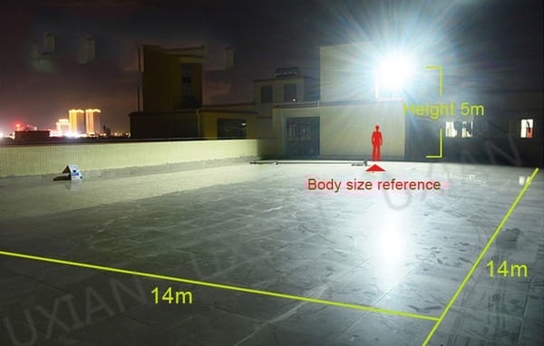 Đèn năng lượng mặt trời 60W JD-8860L Đèn năng lượng mặt trời 60W JD-8860L