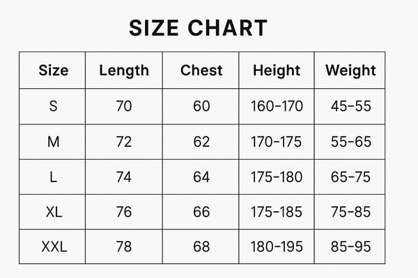Size guide