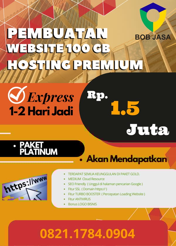 Bikinin Pro By Bob Jasa Pembuatan Website UMKM Perusahaan Desa CV PT UD Firma Yayasan Sekolah Kampus Bisnis Usaha Murah Terdekat di Kota Kabupaten di Indonesia