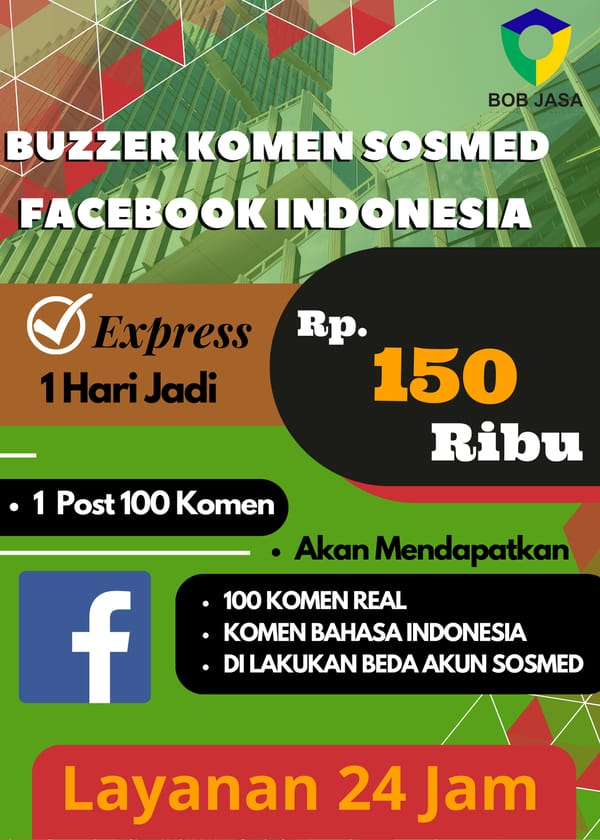 Buzzerin Pro By Bob Jasa Buzzer Komentar Postingan Komen Post Konten TikTok Instagram Facebook Murah Terdekat di Kota Kabupaten