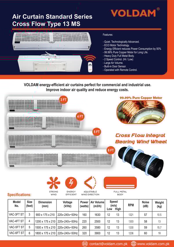 VOLDAM AIR CURTAIN BROCHURE-03 VOLDAM AIR CURTAIN BROCHURE-03