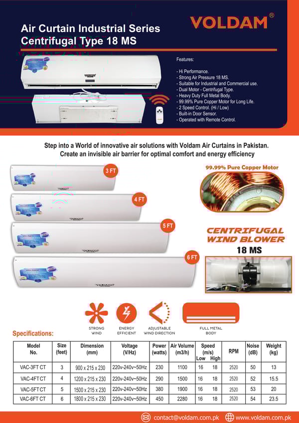 VOLDAM AIR CURTAIN BROCHURE-04 VOLDAM AIR CURTAIN BROCHURE-04