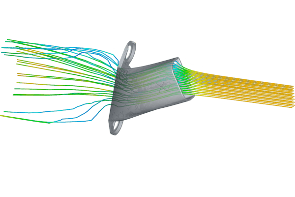 CFd analysis of brake cooling ducts for yamaha MT09 / Tracer 9