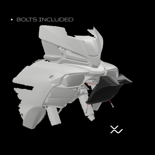 Yamaha Tracer 9 2025 front wing assembly instructions