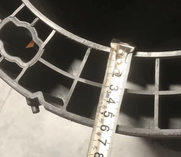 formwork thickness
