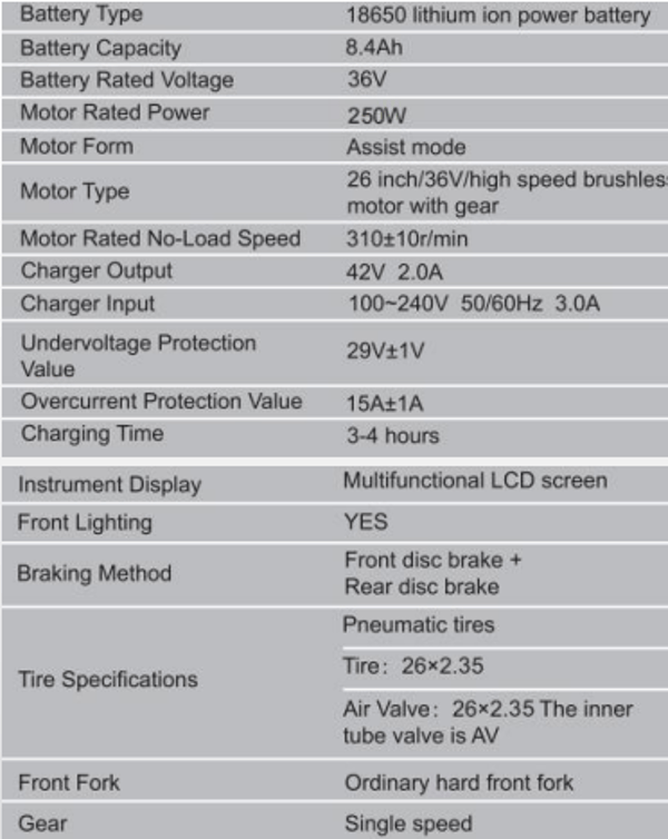 HITWAY BK8S 350W 36V 8.4AH 26*2.35 Tire 2024 most Popular Electric Bicycle ! TSEU-DYNASTY Trade Sutinen EU HITWAY BK8S 350W 36V 8.4AH 26*2.35 Tire 2024 most Popular Electric Bicycle ! TSEU-DYNASTY Trade Sutinen EU