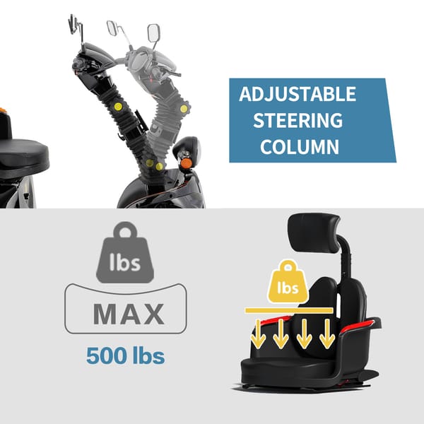 ZVGREEN JXY4D-Wheel Mobility Scooters Trade Sutinen EU