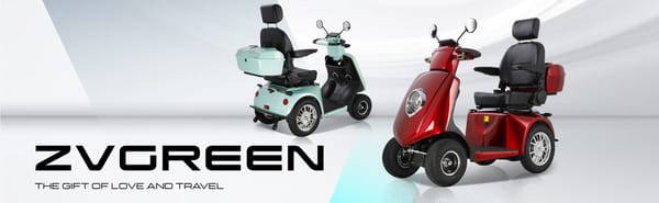 ZVGREEN JXY5D 4-Wheel Mobility Scooters Trade Sutinen EU