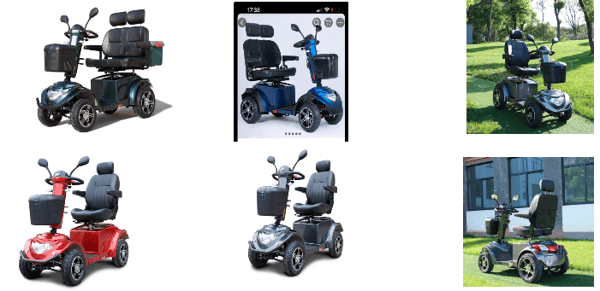 FREELAND FLTEV RS9-PRO 2-SEAT E-Tricycle 1400W 24V 75Ah battery 14" / 15"Wheels Trade Sutinen EU