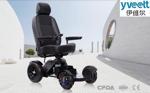 Yveelt DGN5002 250W x 2 24V 12Ah/20Ah All-Terrain Electric Wheelchair Trade Sutinen EU