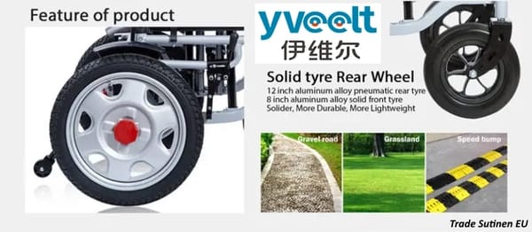 Yveelt EVR300 250W x 2 24V 12 Ah Carbon Steel