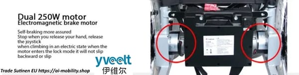 Yveelt EVR300A 250W x 2 24V 12 Ah Budget-Friendly Electric Wheelchair https://e-vehicle.shop Yveelt EVR300A 250W x 2 24V 12 Ah Budget-Friendly Electric Wheelchair https://e-vehicle.shop