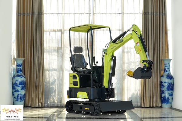 TMC-12 electric excavator New Modell 2025 !