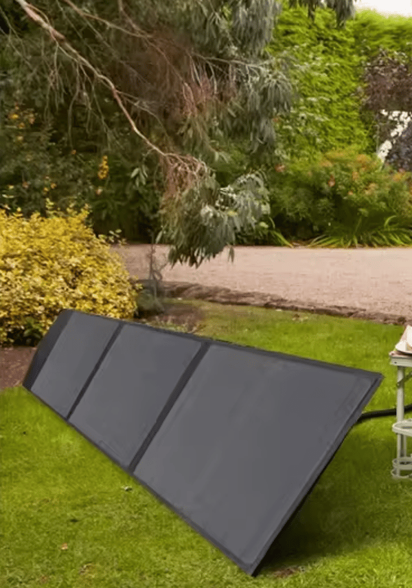 Suitable for outdoor use, portable and possible charge Power Station Unit using Solar Panels. Output 220V good for all E-Vehicle chargers when mains power not available.