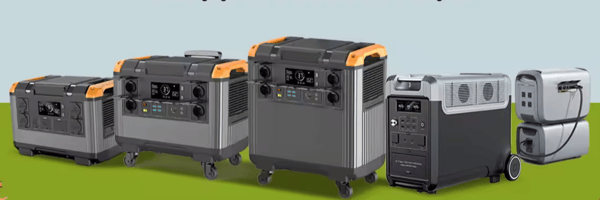 Suitable for outdoor use, portable and possible charge Power Station Unit using Solar Panels. Output 220V good for all E-Vehicle chargers when mains power not available.