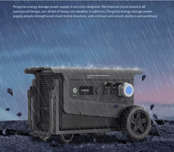 FSENERGY W5 5000W 5040Wh Waterproof Portable Power Station Solar Generator LiFePo4 Battery Cells https://e-vehicle.shop