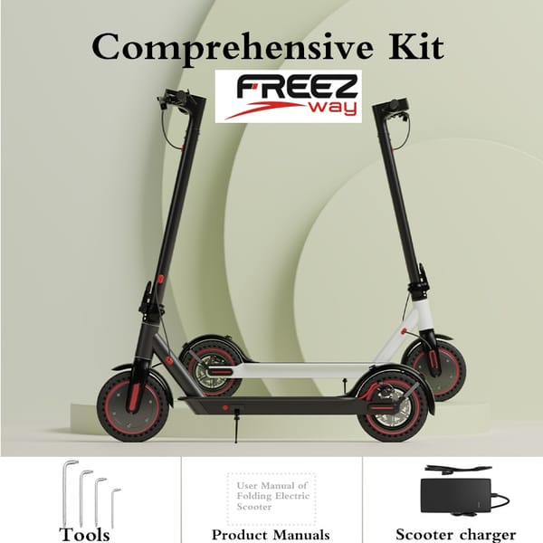 FREEZWAY E-Scooter S2 pro 350W 36V 10 Ah battery 8.5 inch tire