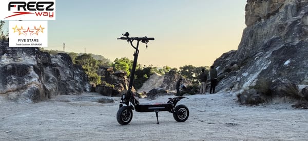 FREEZWAY E-Scooter R4 PRO 3200W motor 52V 19 Ah battery 10" inch tire https://e-vehicle.shop