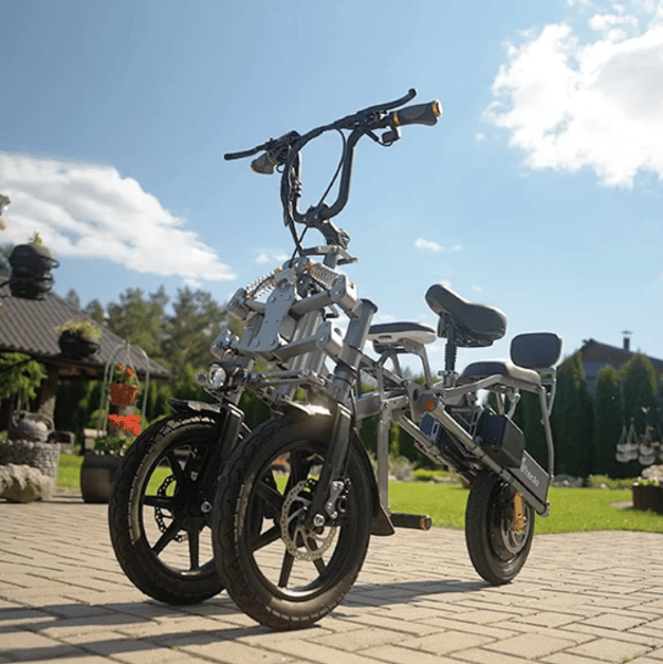 ESWING M18 All-Terrain Stability Suspension Electric Tricycle 500W, 48V 15.6Ah ESWING M18 All-Terrain Stability Suspension Electric Tricycle 500W, 48V 15.6Ah