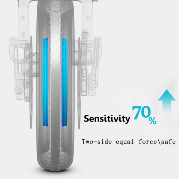 ESWING M18 All-Terrain Stability Suspension Electric Tricycle 500W, 48V 15.6Ah