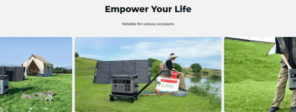 OUKITEL P2001 Plus Portable Power Station 2400W / 2048Wh