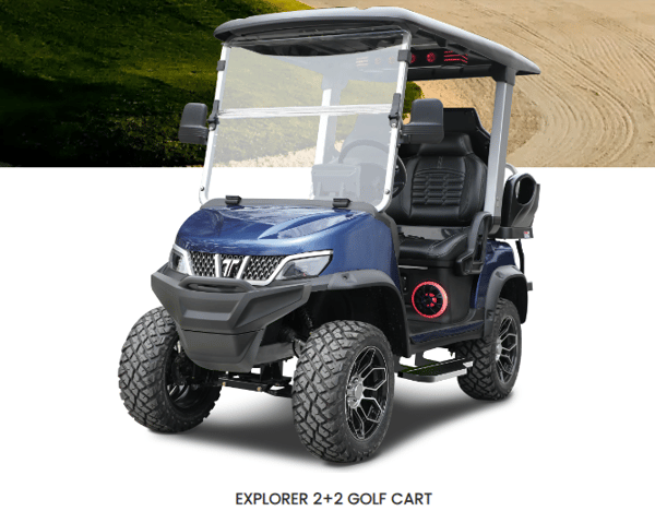 Tara T3 Golf Cart 6.3KW AC Motor with EM brake 48V160AH Lithium Battery Tara T3 Golf Cart 6.3KW AC Motor with EM brake 48V160AH Lithium Battery