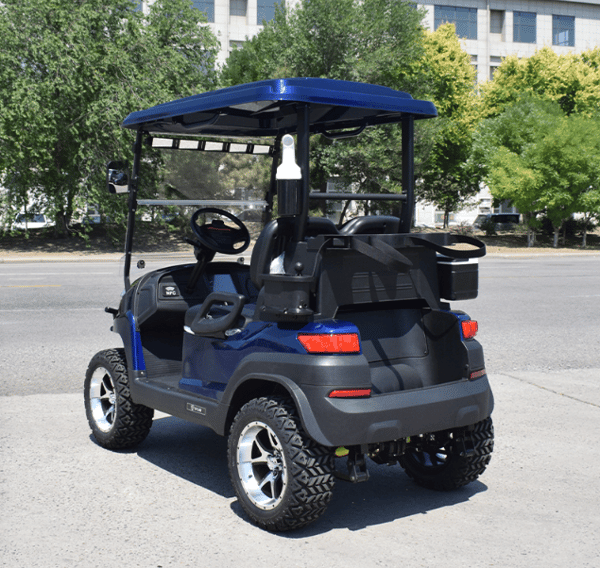 2 seater utility golf cart R2 royal blue 2 seater utility golf cart R2 royal blue