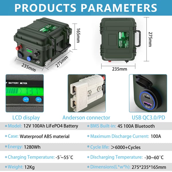 12V 100Ah battery pack for outdoor use manufacturer Cerrnss 12V 100Ah battery pack for outdoor use manufacturer Cerrnss