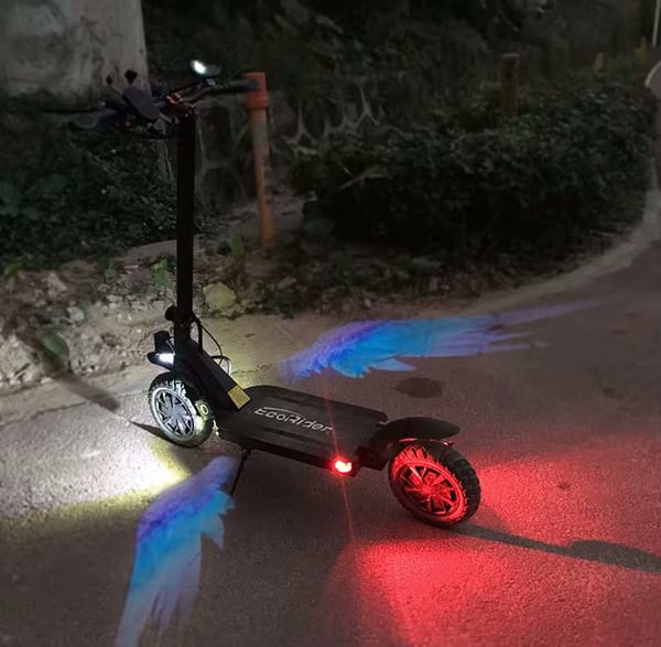 EcoRider E4-9 New Update 3600W(Dual Motor) 58.8V(Max) 23 Ah E-Scooter