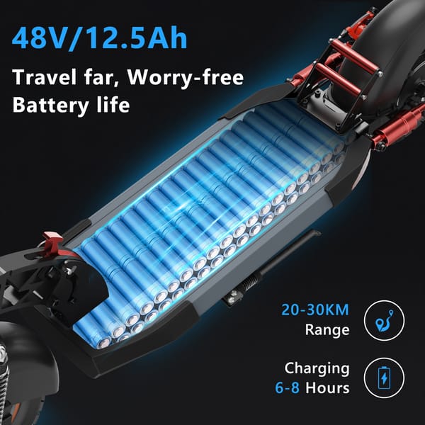 iENYRID A1 cheap adult electric scooter  800 W 48 V 12,5 Ah LiFePO4 Trade Sutinen EU