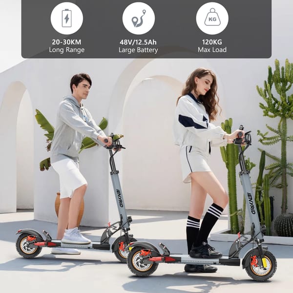iENYRID A1 cheap adult electric scooter  800 W 48 V 12,5 Ah LiFePO4 Https://oukitel-finland.eu