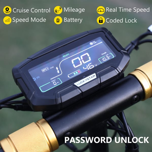 iENYRID ES6 All Terrain Electric Scooter with Seat 2000W Dual Motor 48V 20.8Ah Battery