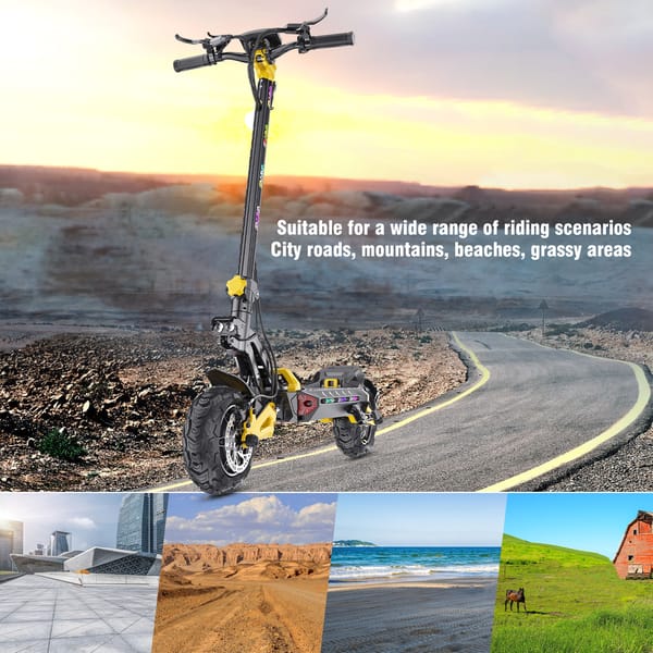 iENYRID ES60 Dual Motor Fast Electric Scooter 2400w Dual Motor 60V 23Ah LiFePO4 battery
