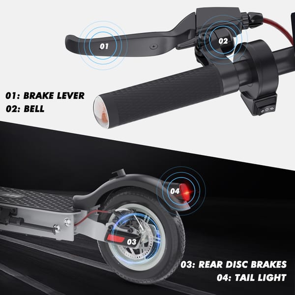 iENYRID M1 Foldable Electric Scooter 500W 36V 12,5Ah Trade Sutinen EU