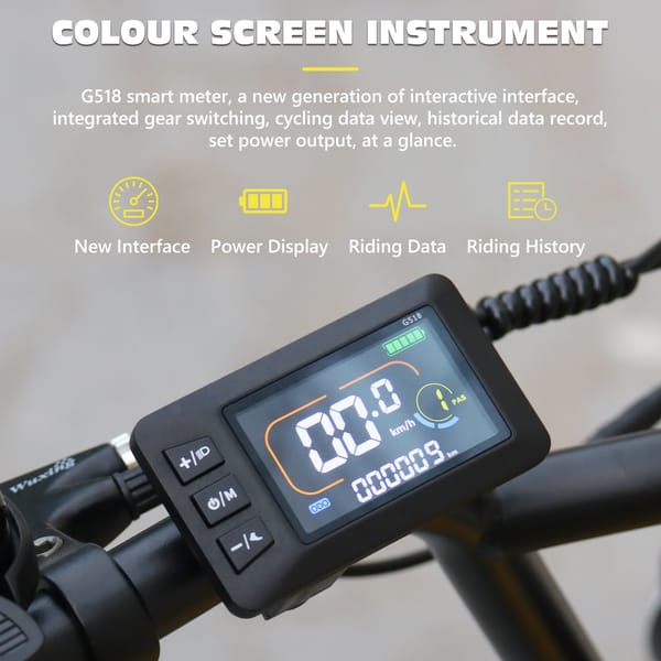 iENYRID Hidoes C8 Electric Bike 700W (250W) Battery: 48V/17Ah (Removable) Trade Sutinen EU