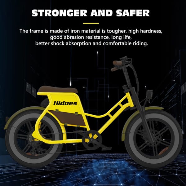 iENYRID Hidoes C8 Electric Bike 700W (250W) Battery: 48V/17Ah (Removable) Trade Sutinen EU