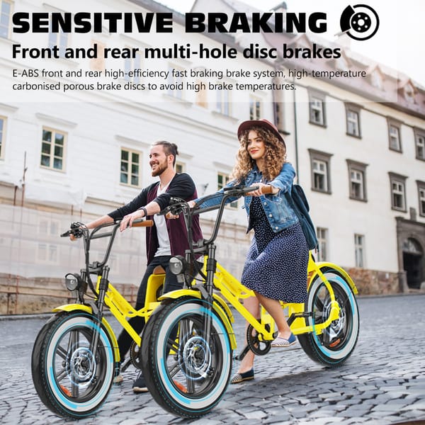 iENYRID Hidoes C8 Electric Bike 700W (250W) Battery: 48V/17Ah (Removable) Trade Sutinen EU