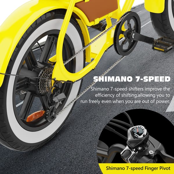 iENYRID Hidoes C8 Electric Bike 700W (250W) Battery: 48V/17Ah (Removable) Trade Sutinen EU