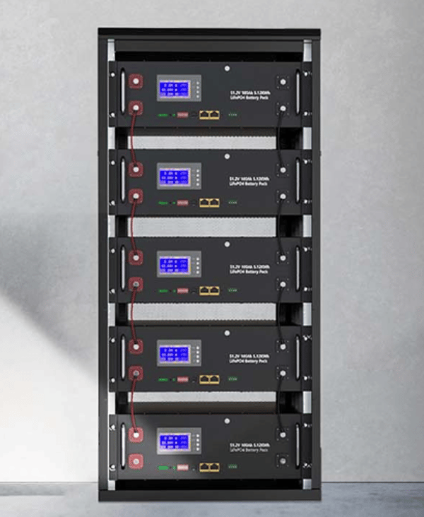CERRNSS 51.2V 100Ah LiFePO4 Battery Rack Trade Sutinen EU