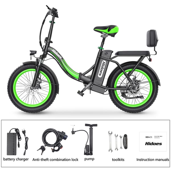 iENYRID HIDOES C1 750W 48V 13Ah (Removable) LiFePO4 battery Trade Sutinen EU