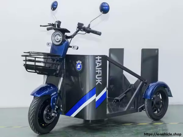 Disabled electric tricycle Disabled electric tricycle