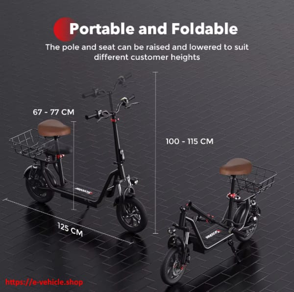 IScooter I12 500W 36V 7.5Ah Electric Scooter With Seat & Carry Basket Trade Sutinen EU IScooter I12 500W 36V 7.5Ah Electric Scooter With Seat & Carry Basket Trade Sutinen EU