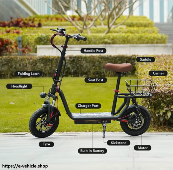 IScooter I12 500W 36V 7.5Ah Electric Scooter With Seat & Carry Basket Trade Sutinen EU IScooter I12 500W 36V 7.5Ah Electric Scooter With Seat & Carry Basket Trade Sutinen EU